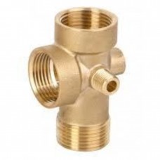 RACORD 5 VÍAS CORTO DE LATÓN 1"-81mm GENEBRE 3772 06